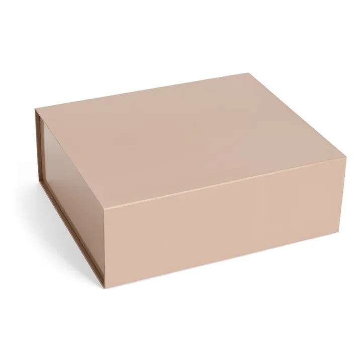 Boîte de rangement Colour | Beige- Image produit n°0