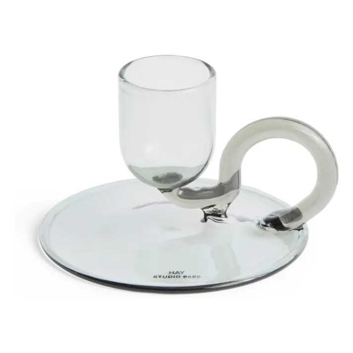 Hay Grey Tiny Candlestick