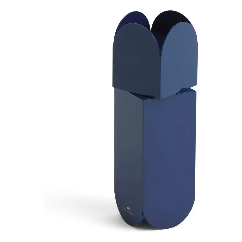 Hay Dark Blue Arcs Salt And Pepper Mill