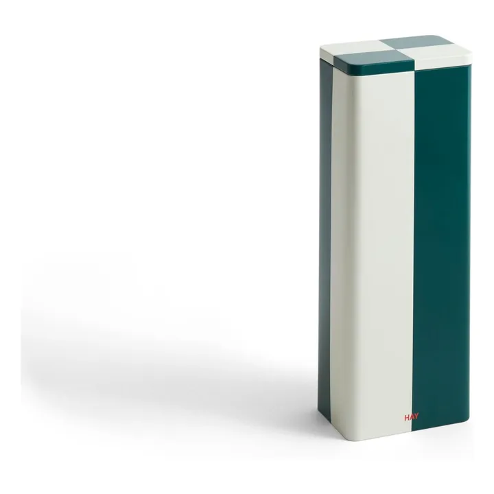 Boîte de rangement Tin | Vert foncé- Image produit n°0