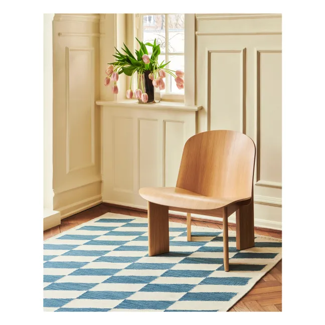 Shift Kelim carpet | Blue