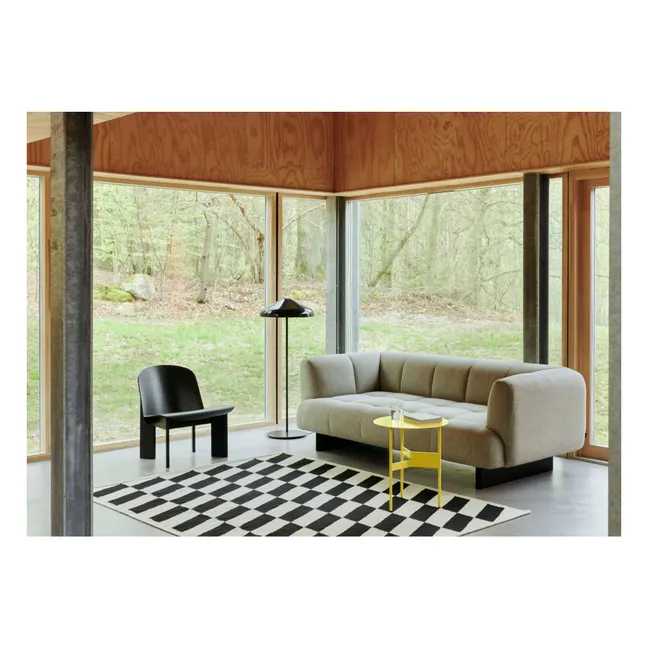 Shift Kelim carpet | Black