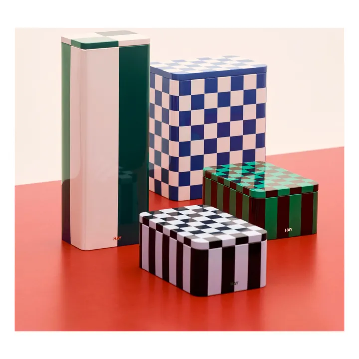 Boîte de rangement Tin | Vert- Image produit n°3