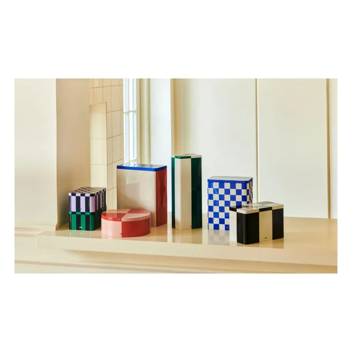 Boîte de rangement Tin | Vert foncé- Image produit n°4