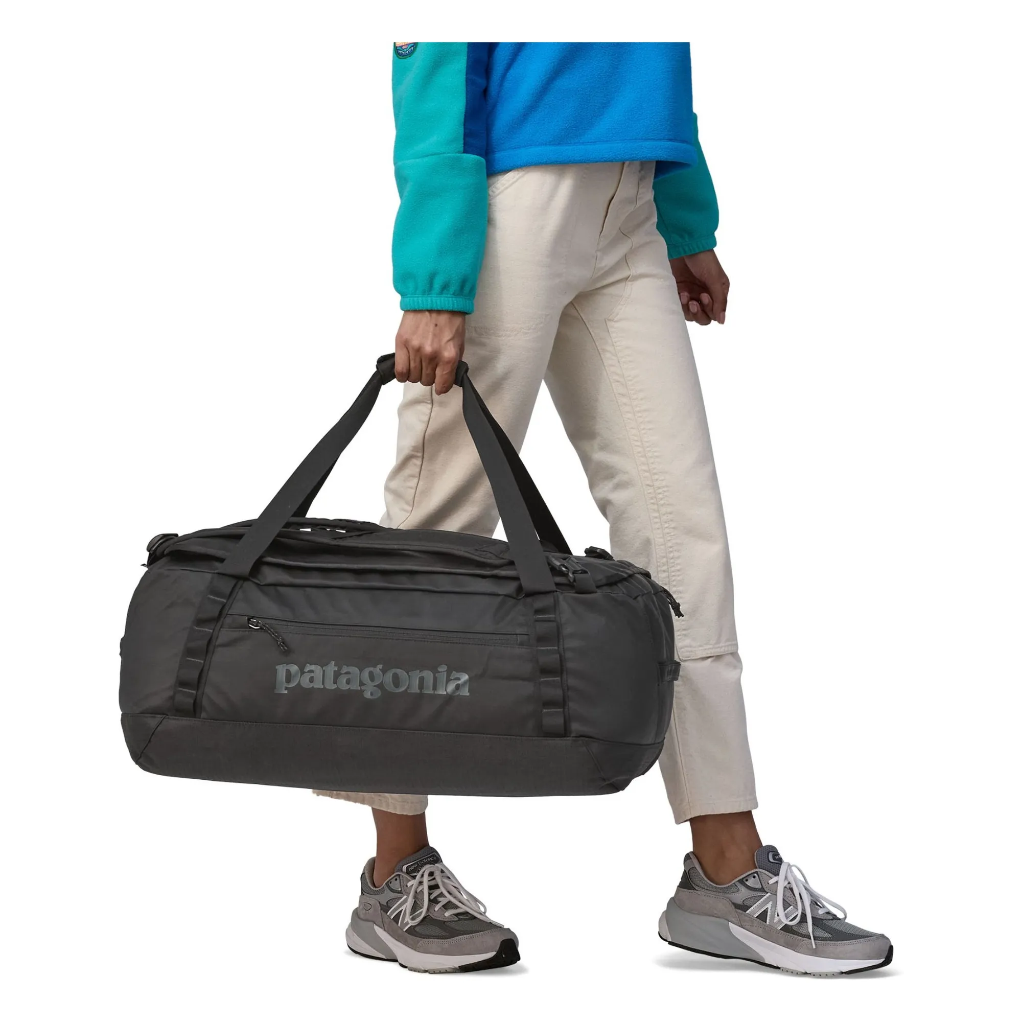 Duffel Black Hole 55L Fibres Recyclées | Noir- Image produit n°1
