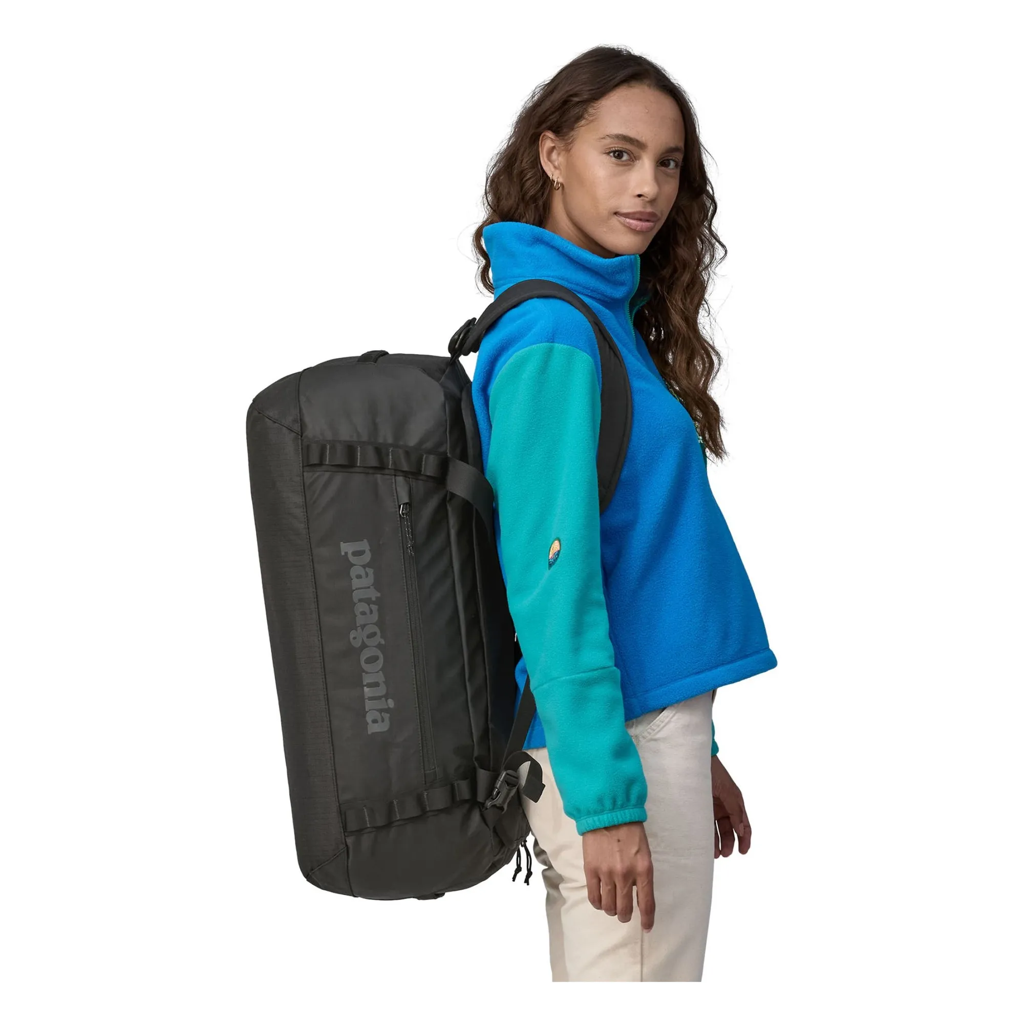 Duffel Black Hole 55L Fibres Recyclées | Noir- Image produit n°4