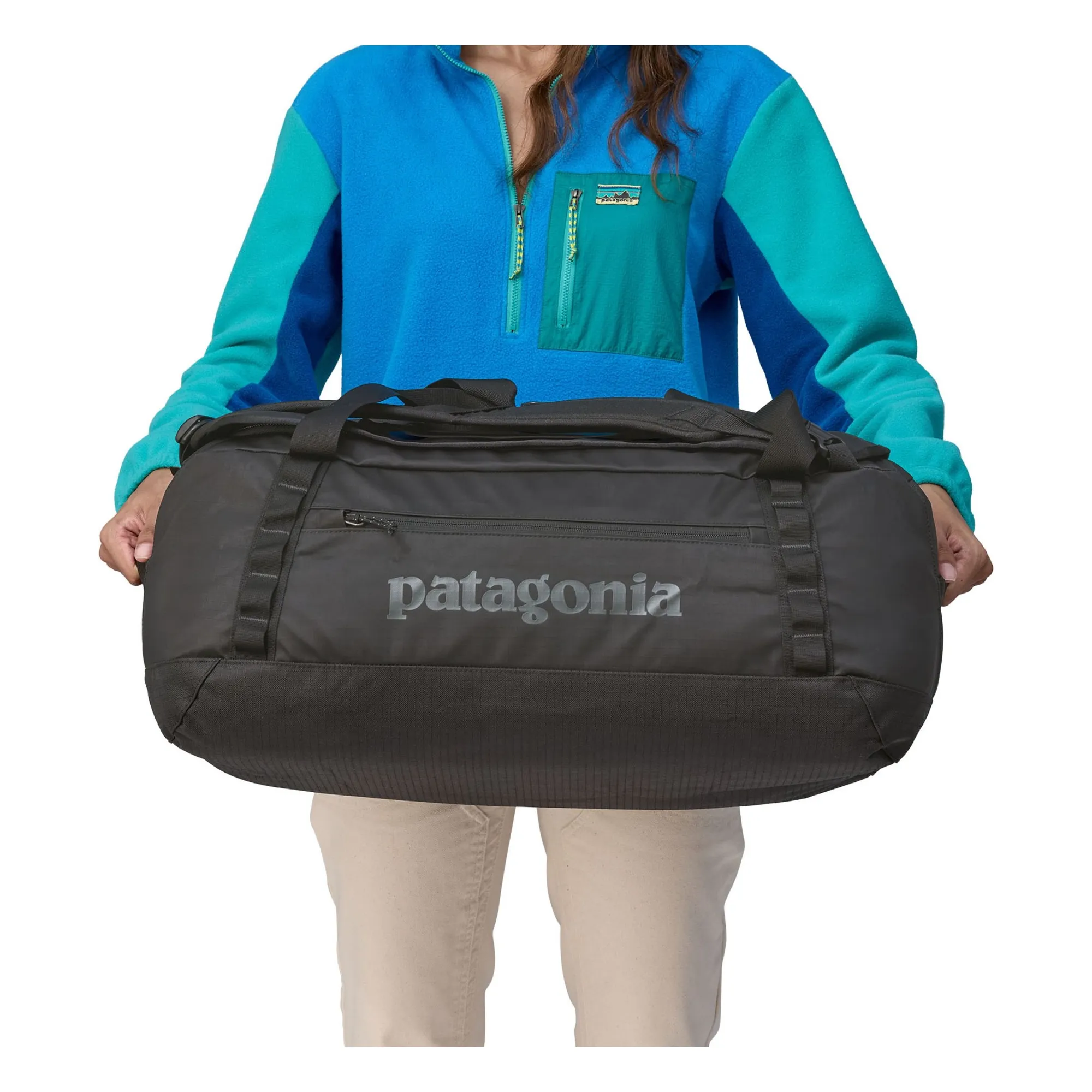Duffel Black Hole 55L Fibres Recyclées | Noir- Image produit n°2