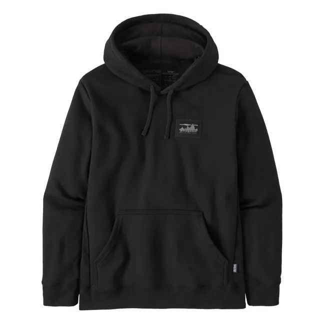 Skyline Uprisal Felpa con cappuccio Fibre riciclate | Nero