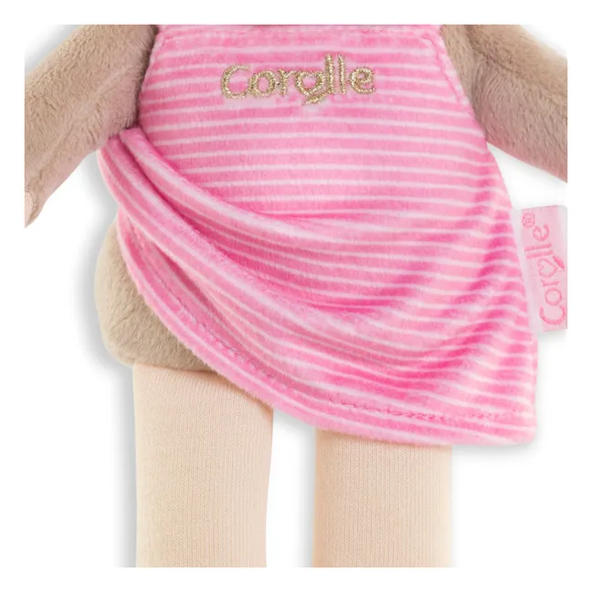 Mon doudou - Miss rayée rêves d'étoiles | Rose