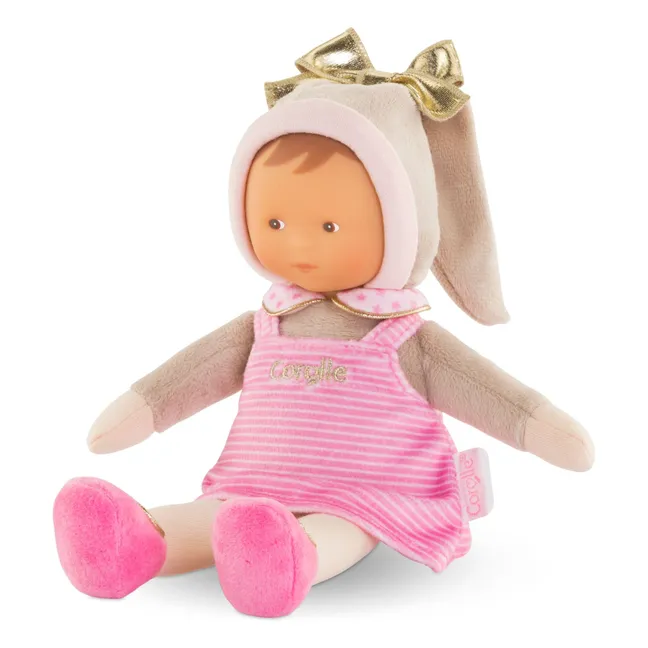 Mon doudou - Miss rayée rêves d'étoiles | Rose