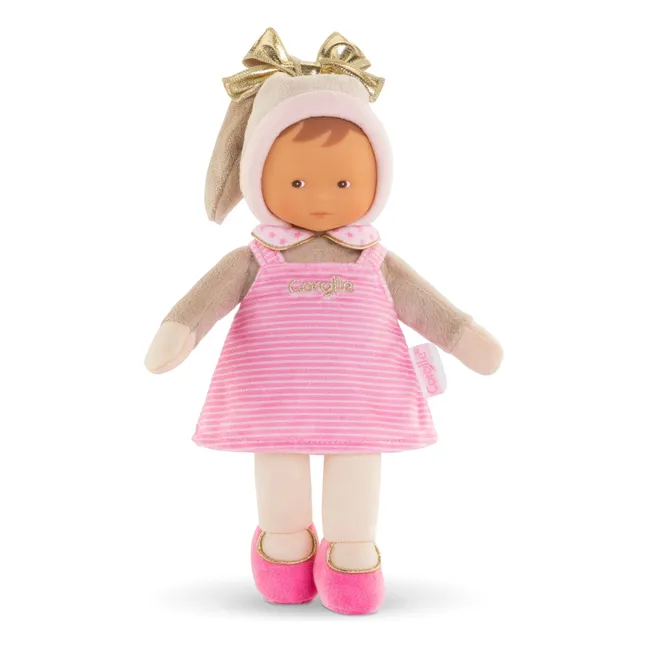 Mon doudou - Miss rayée rêves d'étoiles | Rose