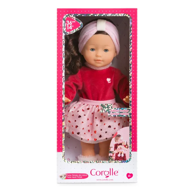 Ma Corolle - Poupée Perle pétales de cœurs | Rose