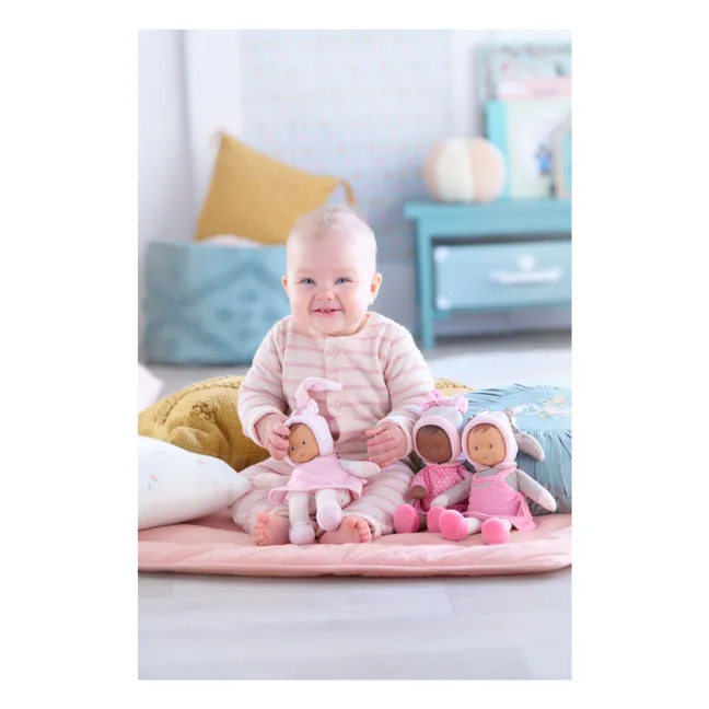 Mon doudou - Miss rayée rêves d'étoiles | Rose