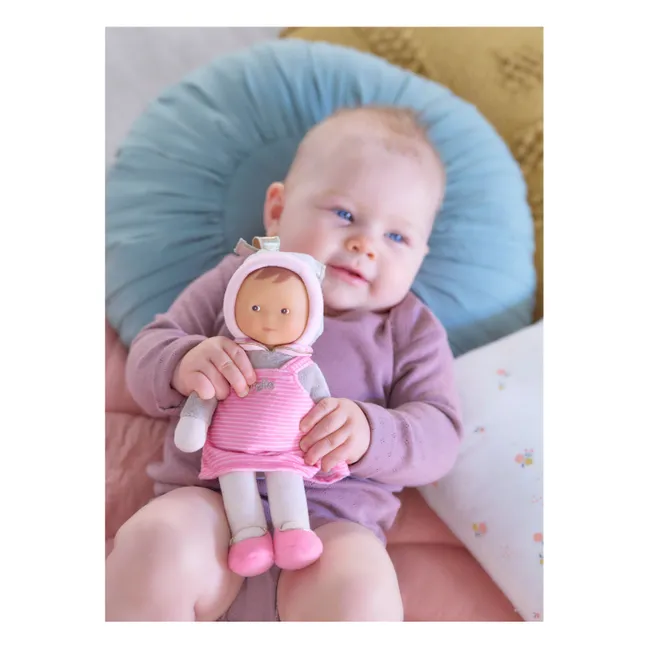 Mon doudou - Miss rayée rêves d'étoiles | Rose