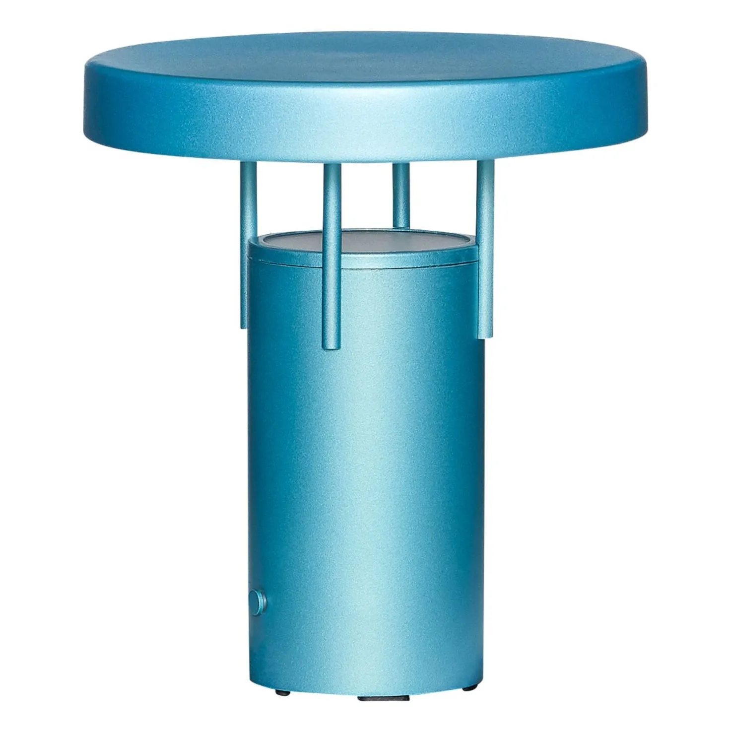 Hübsch Metallic Blue Bringme Table Lamp