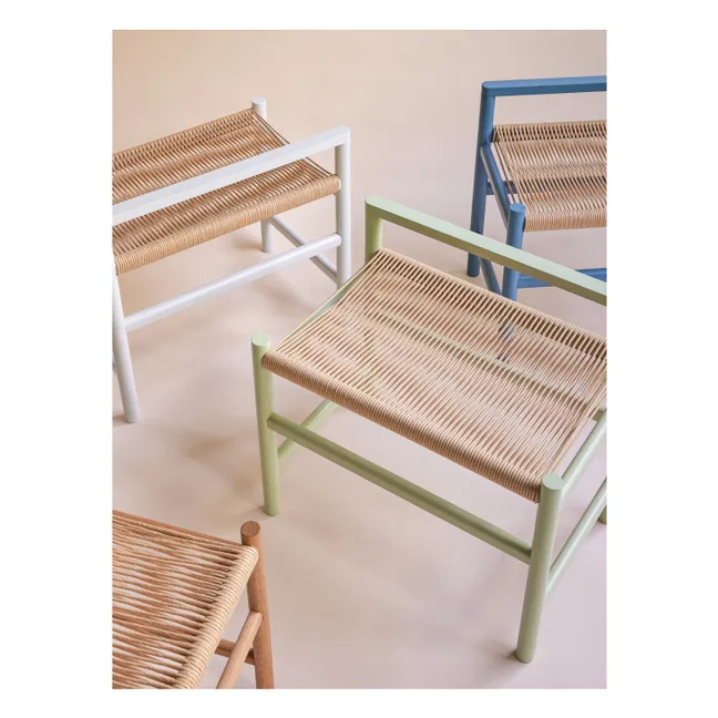 Banco Heritage de roble | Gris Claro