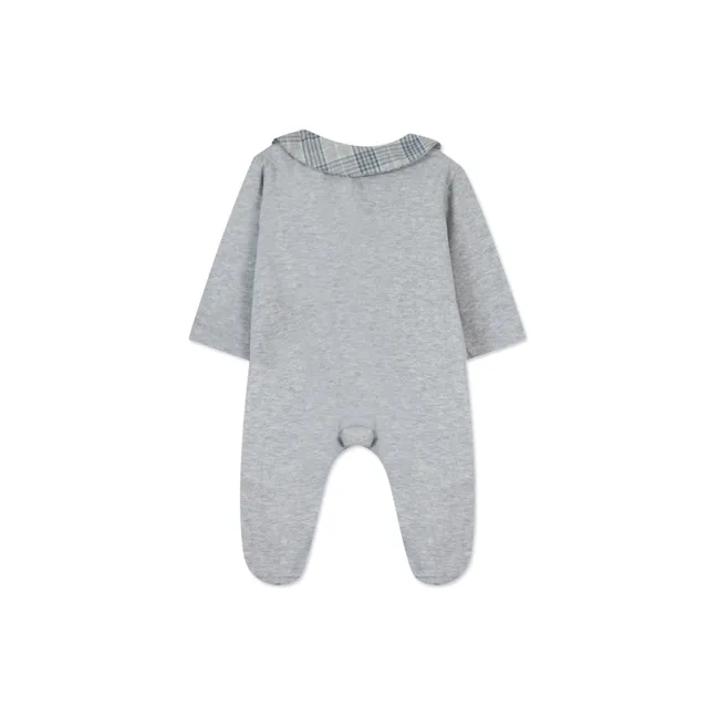 Pigiama con colletto in Twill di cotone