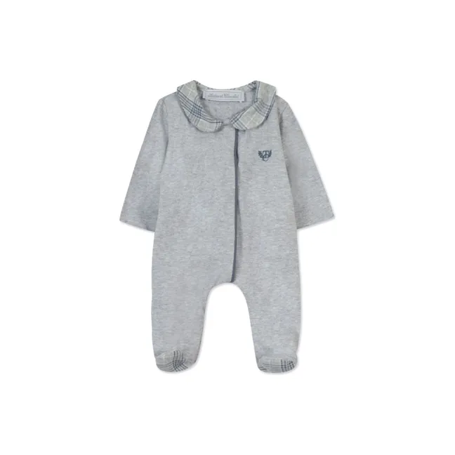 Pigiama con colletto in Twill di cotone