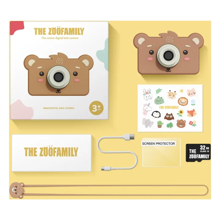 The Zoofamily Appareil photo Zoo friends Ourson Smallable