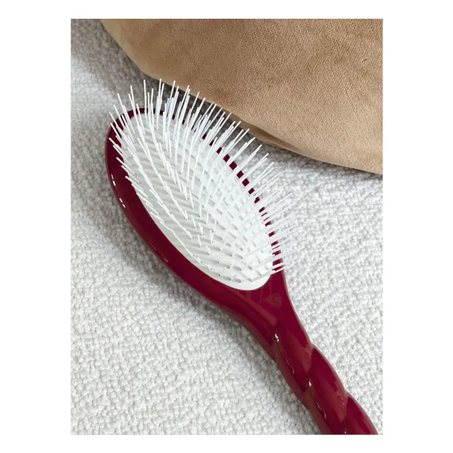 L'intense Hairbrush N°07 - Detangling &amp; Stimulating | Cherry red