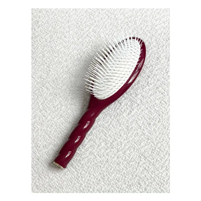 L'intense Hairbrush N°07 - Detangling &amp; Stimulating | Cherry red