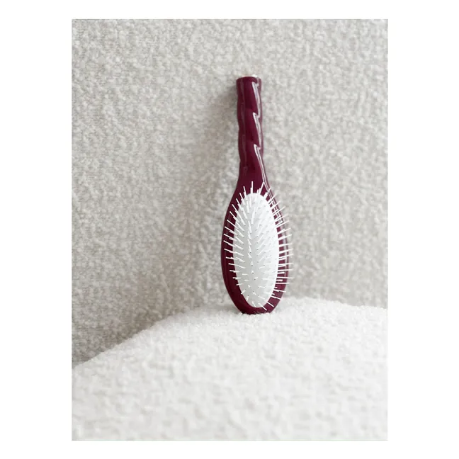 La Petite Brosse L'intense N°07 - Detangling &amp; Stimulating | Cherry red
