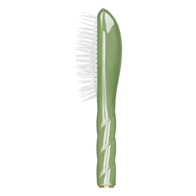 La Petite Brosse L'intense N°07 - Detangling &amp; Stimulating | Almond green