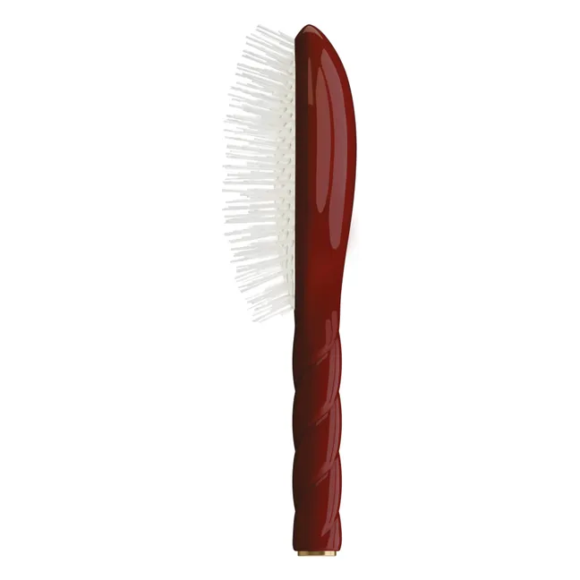 L'intense Hairbrush N°07 - Detangling &amp; Stimulating | Cherry red