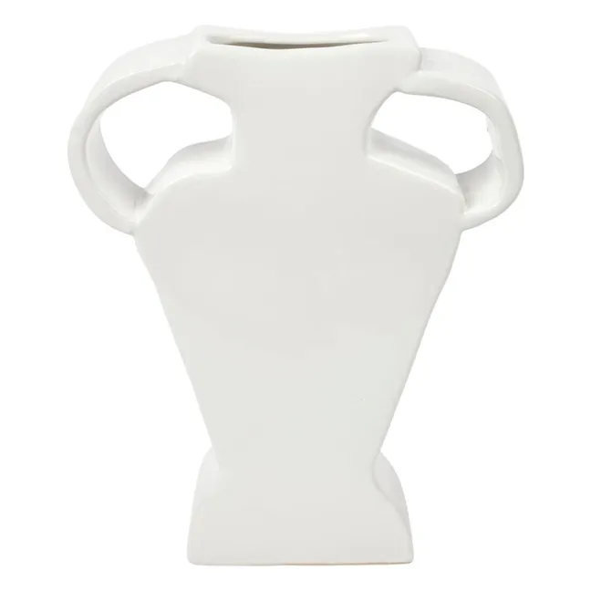 Vaso in ceramica Etta | Bianco