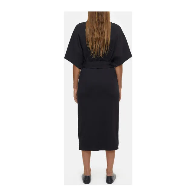 Vestido de manga corta | Negro