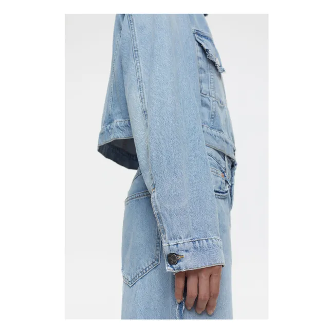 Veste en Jean Boxy | Bleu Clair
