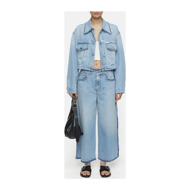 Veste en Jean Boxy | Bleu Clair