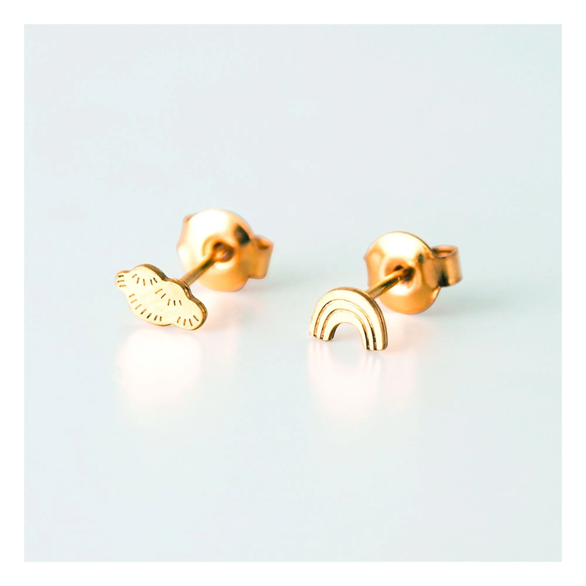 Adorabili Gold Cloud Earrings