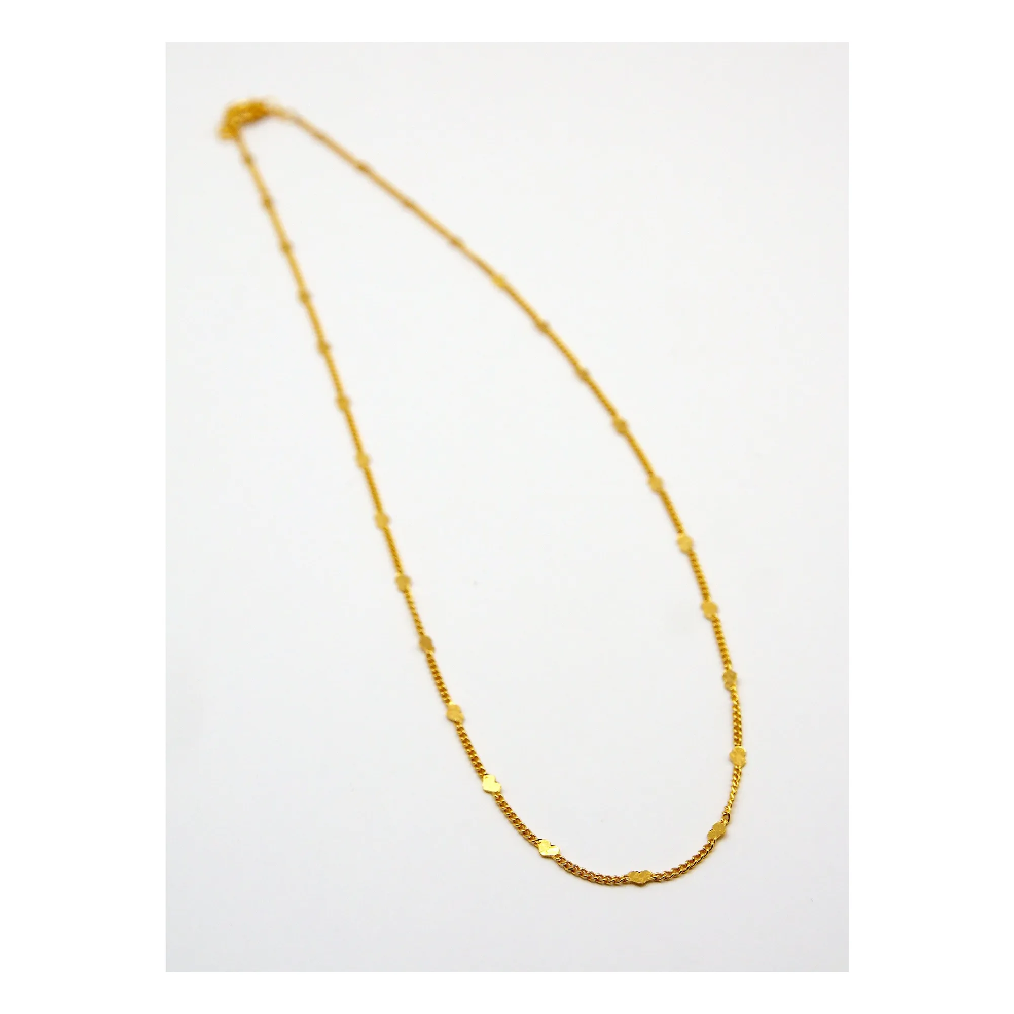 Adorabili Gold Heart Chain Necklace