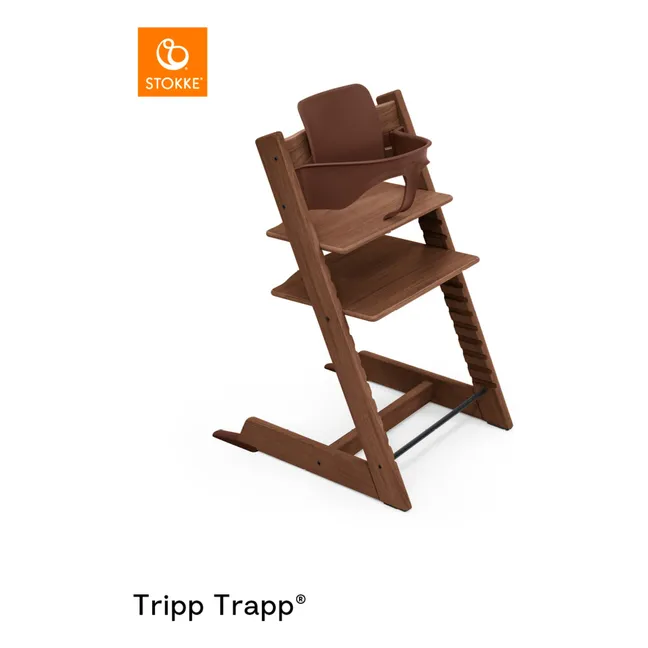 Trona de roble Tripp Trapp | Marrón