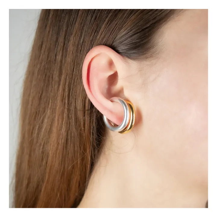 Earcuff Hoop | Doré- Image produit n°3