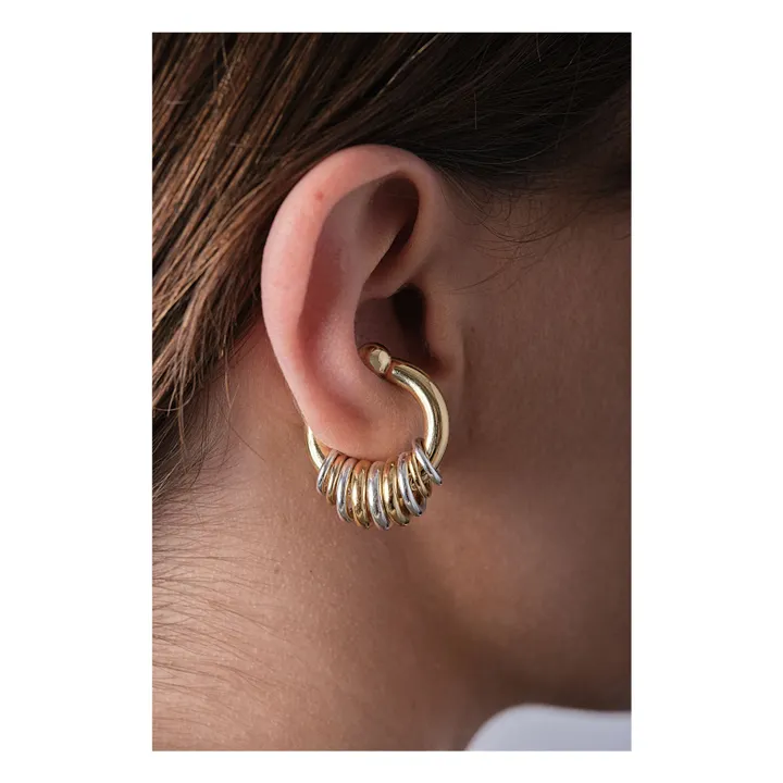 Earcuff Eyelets | Gold/Silber- Produktbild Nr. 1