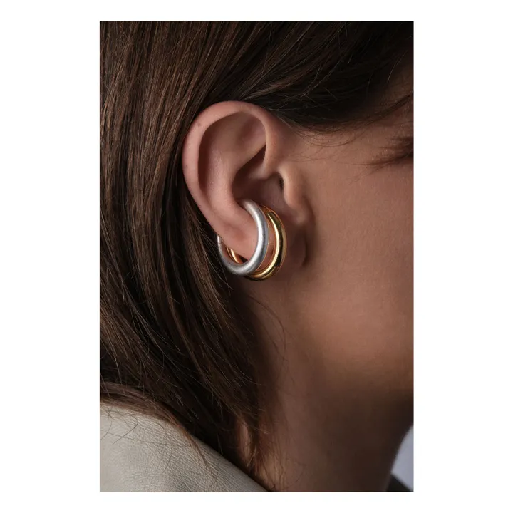 Earcuff Hoop | Doré- Image produit n°2