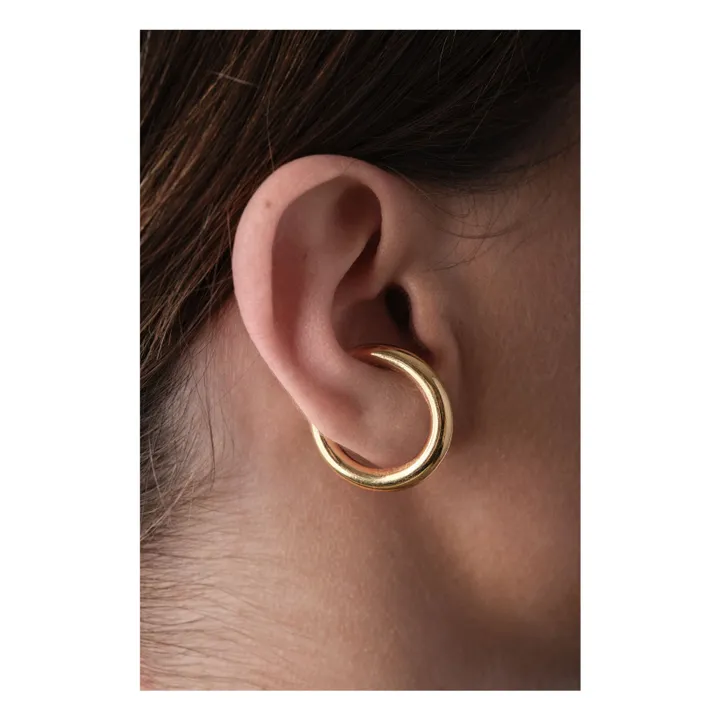 Earcuff Hoop | Doré- Image produit n°1