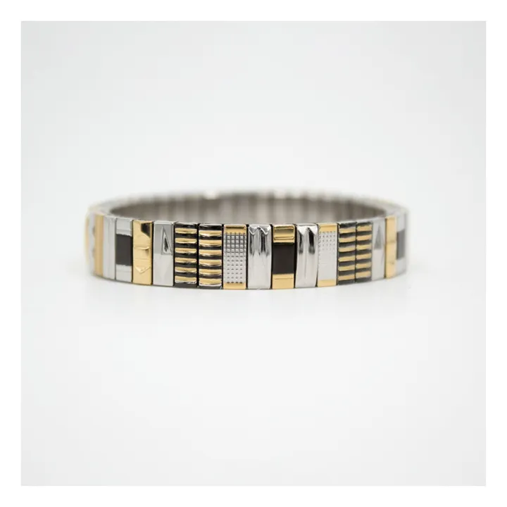 Bracelet SIG 10 | Noir/Doré/Argenté- Image produit n°4