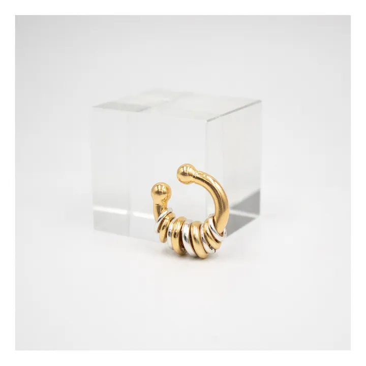 Earcuff Eyelets | Gold/Silber- Produktbild Nr. 3