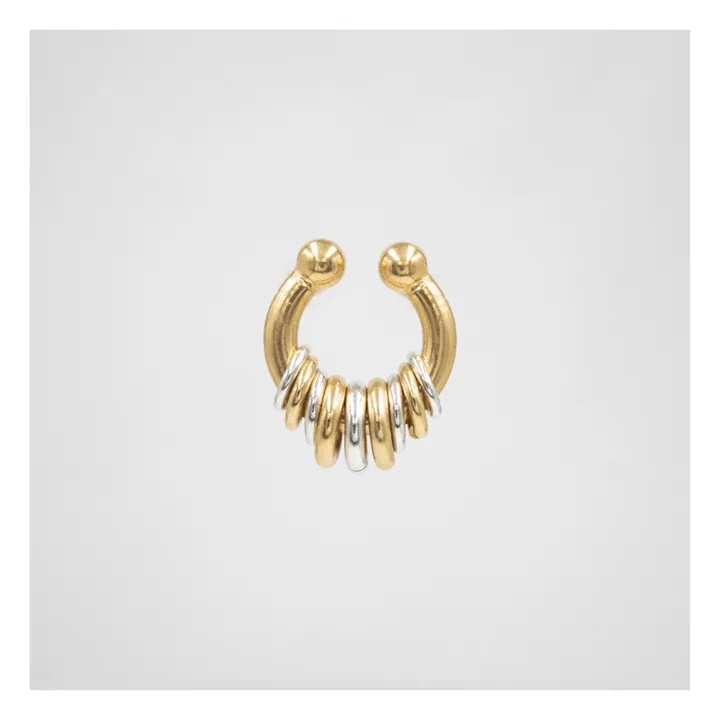 Earcuff Eyelets | Gold/Silber- Produktbild Nr. 0