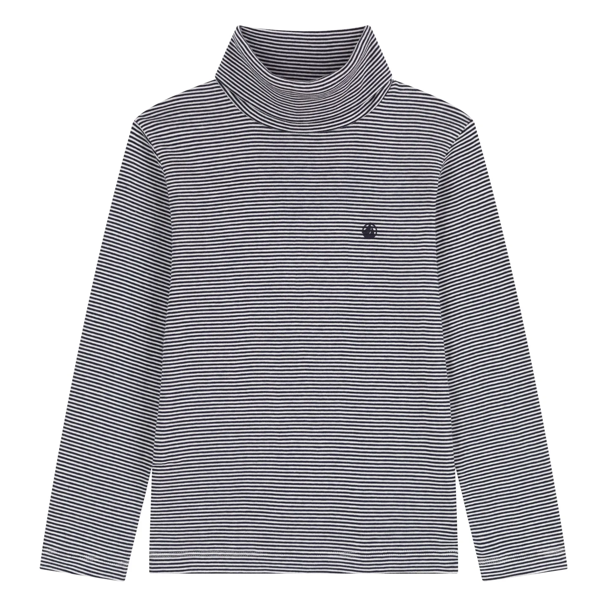 Petit Bateau Navy Blue Striped Undershirt