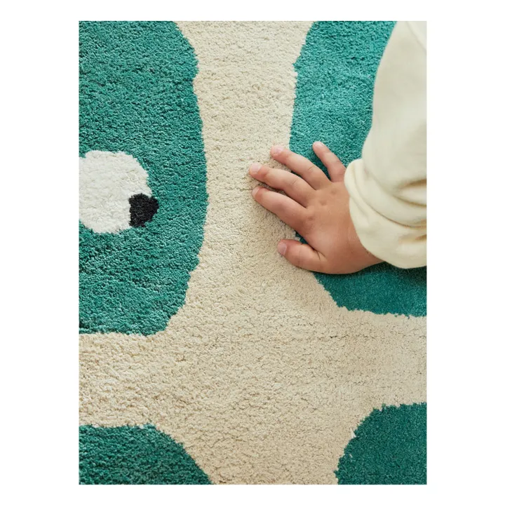 Tapis Bidules | Bleu Vert- Image produit n°3