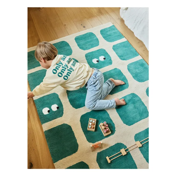 Tapis Bidules | Bleu Vert- Image produit n°2