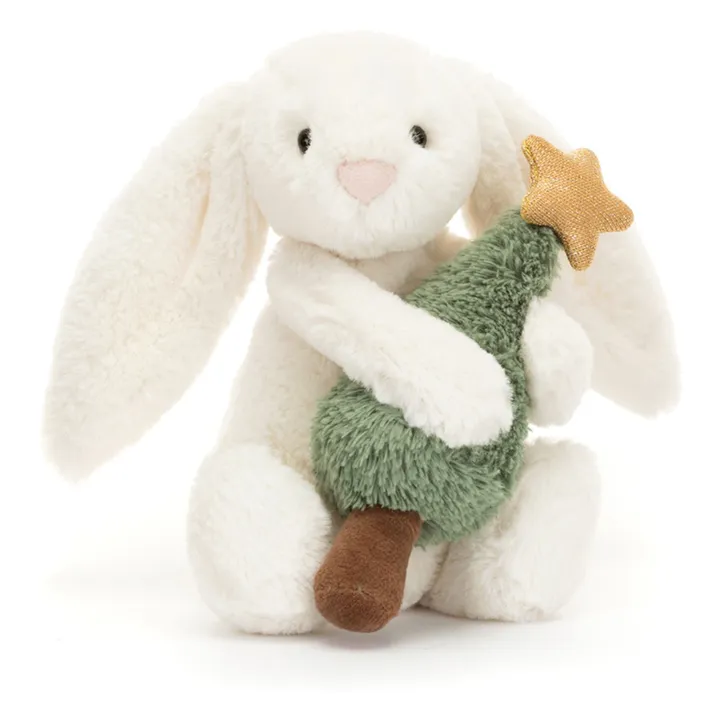 Peluche Bunny Sapin de Noël | Blanc- Image produit n°0