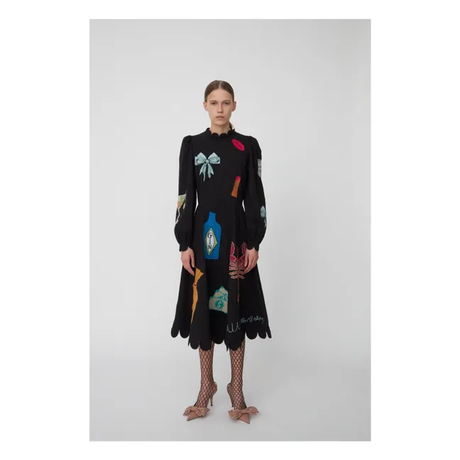 Vestido de perlas | Negro