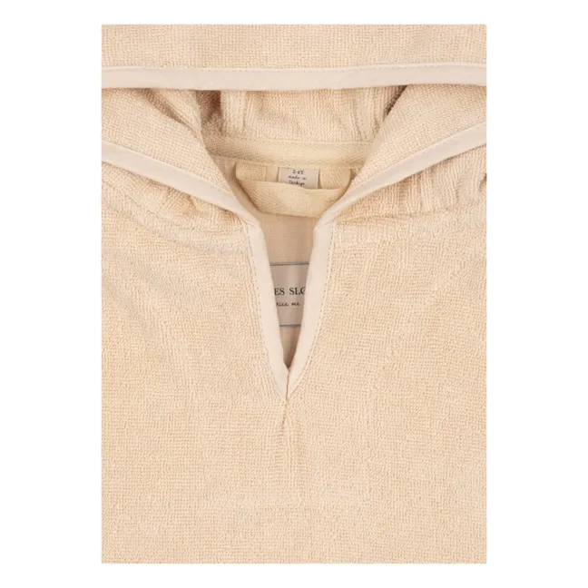Poncho de baño con lazos
