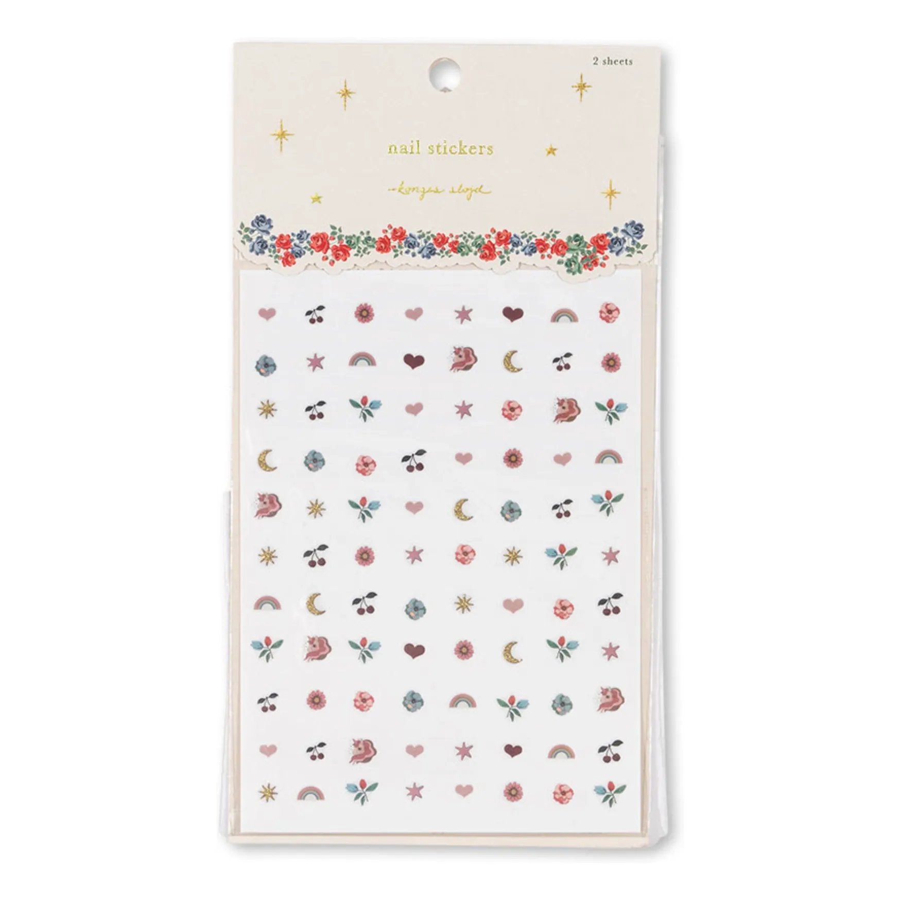 Konges Sløjd Multicoloured Nail Stickers