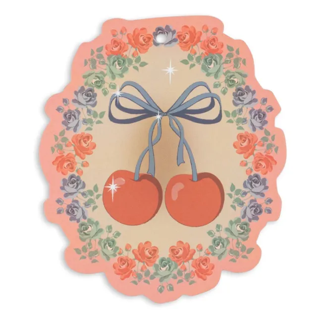 Geschenkanhänger Cherry - 12er-Set | Rosa
